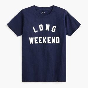 J.crew Long Weekend T-Shirt small
